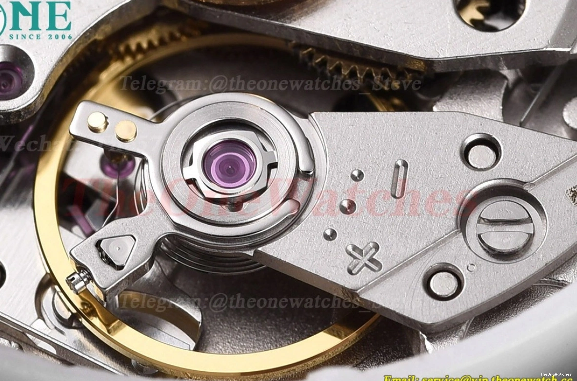 SS MY8215 Nautilus 5711 40mm SS GDF Dial White 0123